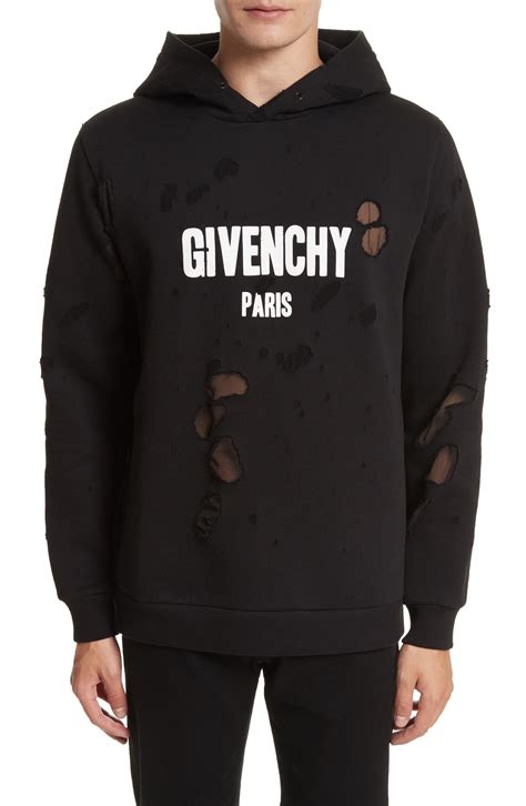 givenchy distressed sweatshirt womens|Givenchy sweatshirt men.